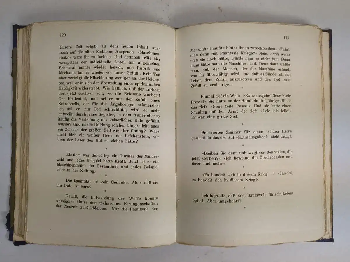 Buch: Nachts. Karl Kraus, ca. 1918, erlag der Schiften von Karl Kraus Kurt Wolff