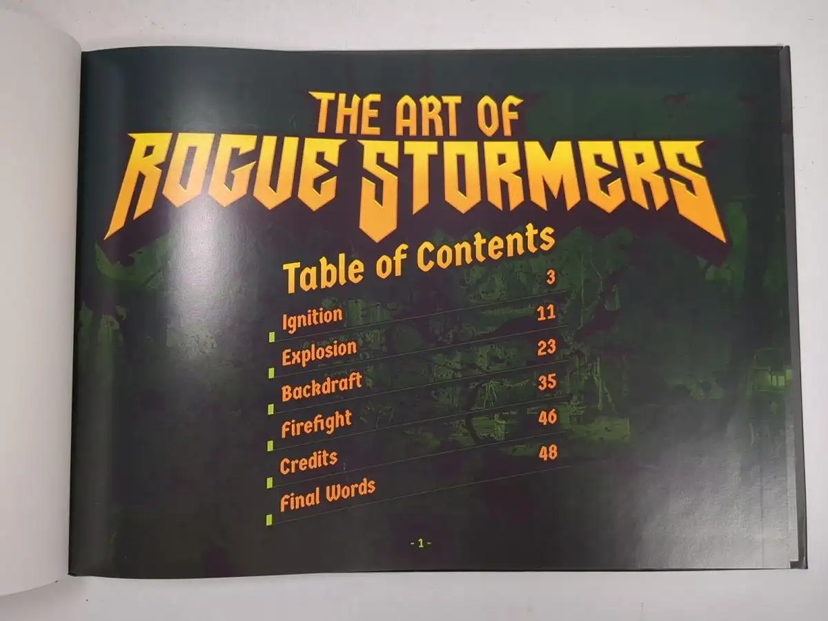 Buch: The Art of Rogue Stormers, Black Forest Games, gebraucht, sehr gut