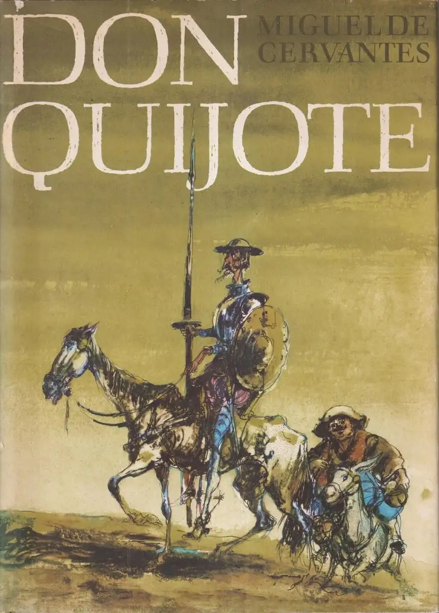 Buch: Don Quijote, Cervantes Saavedra, Miguel de. 1972, Der Kinderbuchverlag