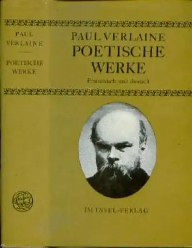 Buch: Poetische Werke, Verlaine, Paul. 1977, Insel Verlag, gebraucht, gut