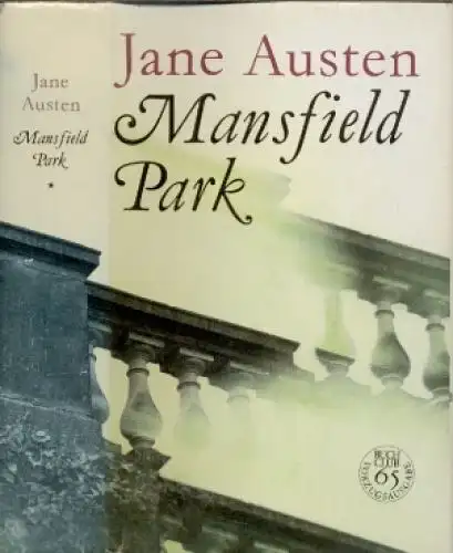 Buch: Mansfield Park, Austen, Jane. Buchclub 65, 1989, Aufbau Verlag
