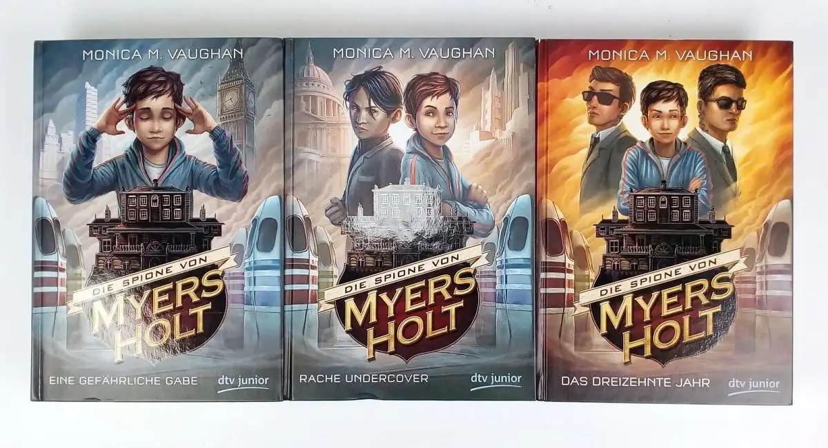 Buch: Die Myers Holt-Reihe, 3 Bände. Vaughan, Monica Meira, 2013 ff., dtv junior