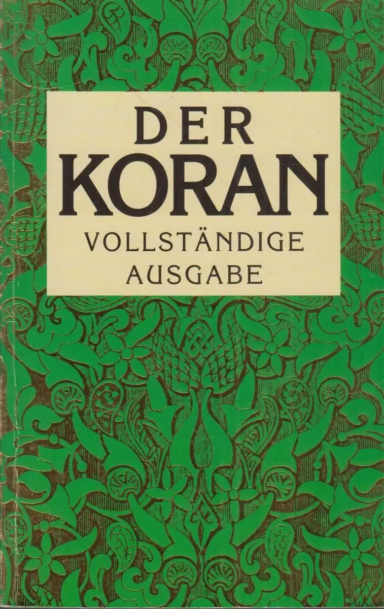 Buch: Der Koran. Heyne Sachbuch, 1996, Wilhelm Heyne Verlag, gebraucht, gut
