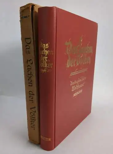 Buch: Das Lachen der Völker, Rehm, Hermann Siegfried. 1927, H. Fikentscher Vlg.