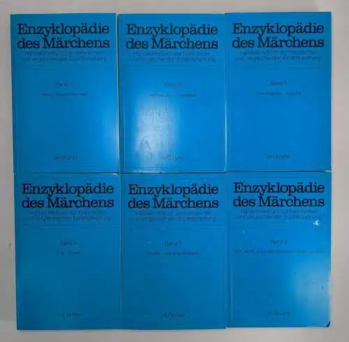 Buch: Enzyklopädie des Märchens 1-6, Kurt Ranke, 1999, W. de Gruyter, 6 Bände