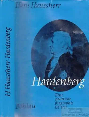 Buch: Hardenberg, Haussherr, Hans. 1965, Böhlau Verlag, gebraucht, gut