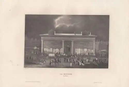 La Morgue in Paris. aus Meyers Universum, Stahlstich. Kunstgrafik, 1850 267278