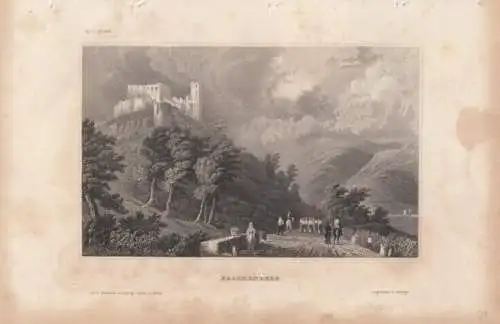 Falckenberg. aus Meyers Universum, Stahlstich. Kunstgrafik, 1850, gebrauc 264771