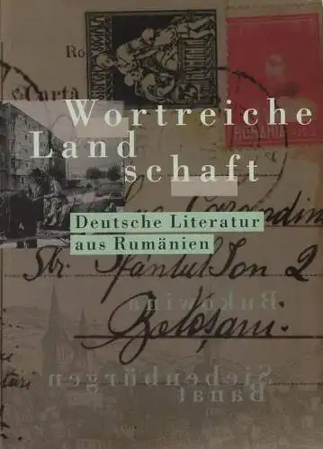 Buch: Wortreiche Landschaft, Florstedt, Renate. 1998, Blickpunkt Buch