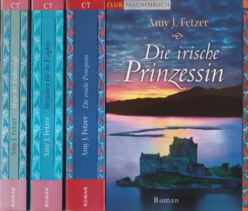 Buch: Pendragon, Fetzer, Amy J., 3 Bände, Prinzessin, Ewigkeit, Leidenschaft