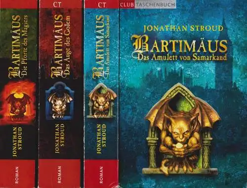 Buch: Bartimäus-Trilogie, Jonathan Stroud, 3 Bände, Samarkand, Golem, Magier