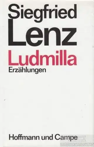 Buch: Ludmilla, Lenz, Siegfried. 1996, Hoffmann und Campe Verlag, Erzählungen