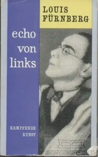 Buch: echo von links, Fürnberg, Louis. 1959, Eine Auswahl