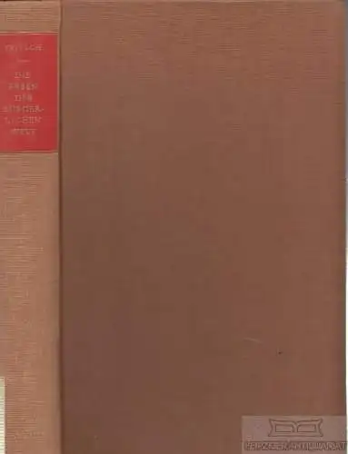 Buch: Die Erbin der bürgerlichen Welt, Tritsch, Walther. 1954, Francke Verlag