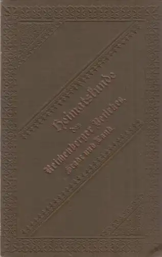 Buch: Heimatkunde des Reichenberger Bezirkes. Ressel, Anton Fr., 1904, Augusten