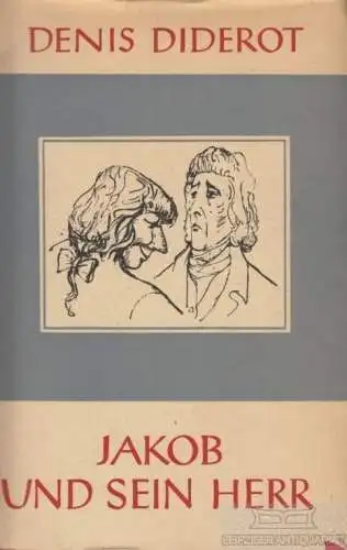 Buch: Jakob und sein Herr, Diderot, Denis. Ca. 1960, gebraucht, gut