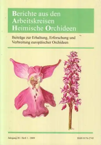 Buch: Berichte aus den Arbeitskreisen Heimische Orchideen - Jahrgang 26, Heft 1