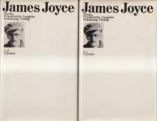 Buch: Ulysses, Werke 3.1/3.2., Joyce, James. 2 Bände, 1976, Suhrkamp Verlag