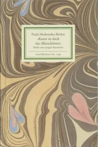 Insel-Bücherei 1299, Kunst ist doch das Allerschönste, Modersohn-Becker, Paula