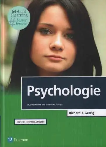 Buch: Psychologie, Gerrig, Richard J., 2016, Pearson, gebraucht, sehr gut