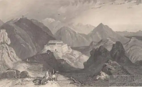 Suli. aus Meyers Universum, Stahlstich. Kunstgrafik, 1850, gebraucht, gut