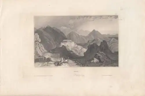 Suli. aus Meyers Universum, Stahlstich. Kunstgrafik, 1850, gebraucht, gut