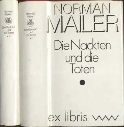 Buch: Die Nackten und die Toten, Mailer, Norman. 2 Bände, ex libris, 1978, Roman