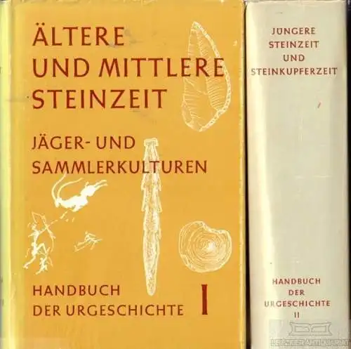 Buch: Handbuch der Urgeschichte 1 und 2, Narr, Karl J. 2 Bände, 1966