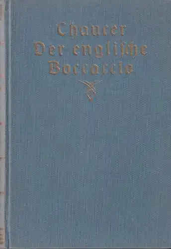 Buch: Der Englische Boccaccio, Offenburg, Kurt, 1925, Sibyllen-Verlag, sehr gut