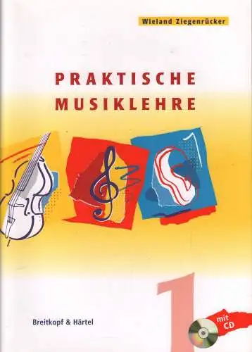 Noten: Praktische Musiklehre Heft 1, Ziegenrücker, Wieland, 2010, gebraucht, gut