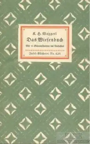 Insel-Bücherei 426, Das Wiesenbuch, Waggerl, Karl Heinrich, Insel-Verlag