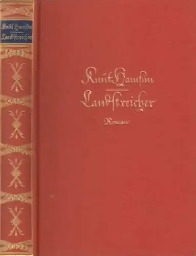 Buch: Landstreicher, Hamsun, Knut. 1928, Albert Langen Verlag, Roman