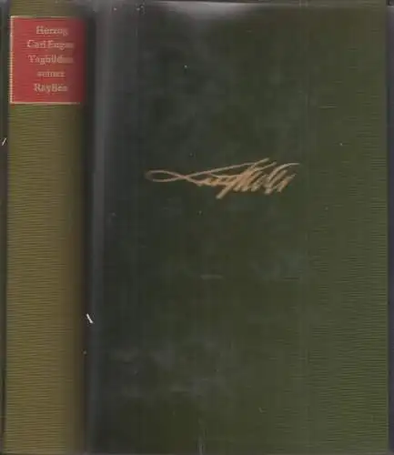 Buch: Tagbücher seiner Rayßen..., Herzog Carl Eugen, 1968, Wunderlich, gut