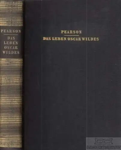Buch: Oscar Wilde, Pearson, Hesketh. 1947, Alfred Scherz Verlag, gebraucht, gut