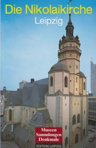 Buch: Die Nikolaikirche, Czok, Karl, Edition Leipzig, Leipzig, gebraucht, gut