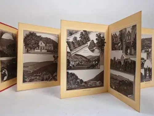 Leporello: Album vom Schwarzathal,Schwarzburg - Blankenburg, Carl Garte, ca 1890