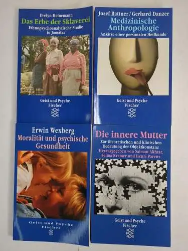 4 Bücher Geist und Psyche Fischer Taschenbuch, Sklaverei, Anthropologie, Mutter