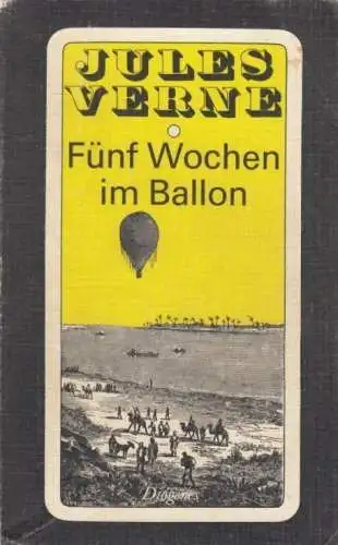 Buch: Fünf Wochen im Ballon, Verne, Jules. 1981, Diogenes Verlag