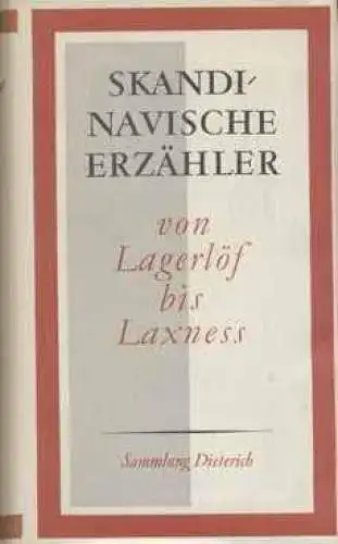 Sammlung Dieterich 340, Skandinavische Erzähler, Magon, Leopold. 4 Bände, 1970