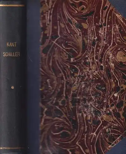 Buch: Zur Kants Gedächtnis / Schiller als Philosoph ... Reuther & Reichard