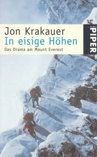 Buch: In eisigen Höhen, Krakauer, Jon. Serie Piper, 2000, Piper Verlag