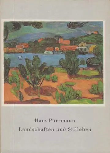 Buch: Hans Purrmann. Stilleben und Landschaft, 1980, Woldemar Klein, gebraucht