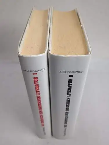 Buch: Die Größen der modernen Literatur 1+2, Eugen Dühring, 2000, Archiv-Edition