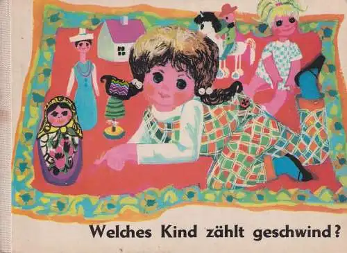 Buch: Welches Kind zählt geschwind?, Kleemann, Sonja, 1971, Postreiter-Verlag
