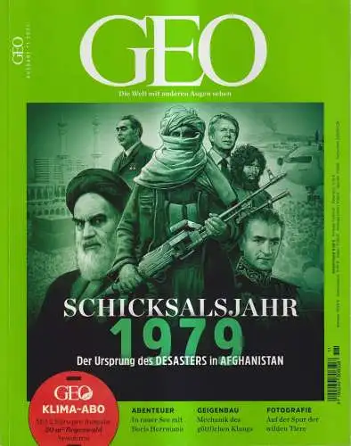 GEO Magazin Nr. 11/2021: Schicksalsjahr 1979, Gruner + Jahr, Afghanistan