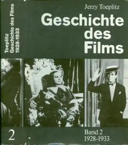 Buch: Geschichte des Films 1928-1933, Toeplitz, Jerzy. 1985, Henschel Verlag