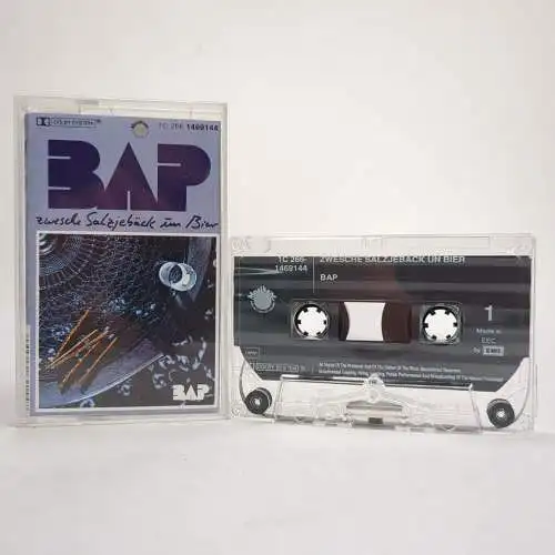 MC: BAP - Zwesche Salzjebäck Un Bier, 1984, EMI - 1C 266 1469144, Kassette
