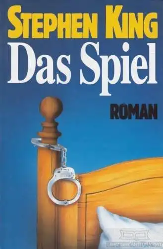 Buch: Das Spiel, King, Stephen. 1992, Bertelsmann Club, Roman, gebraucht, gut