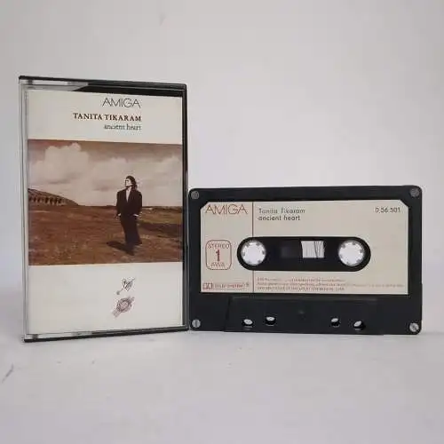 MC: Tanita Tikaram - Ancient Heart, 1988, AMIGA - 0 56 501, Kassette, DDR / GDR