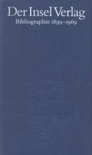 Buch: Der Insel-Verlag, Sarkowski, Heinz. 1999, Insel Verlag, gebraucht, gut